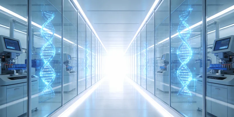 PCR技术工作原理示意图