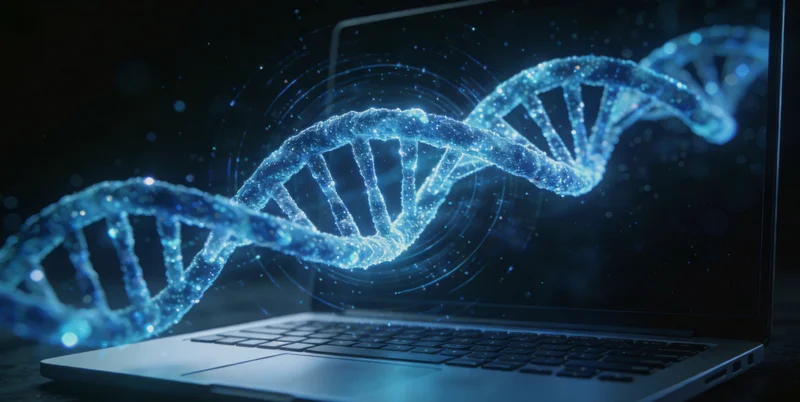 专业人员在延边本地服务中心为患者家庭解读基因检测报告