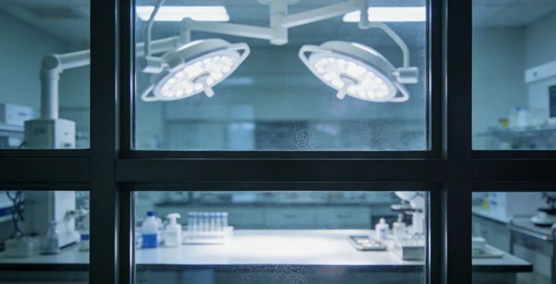 专业基因检测实验室工作场景