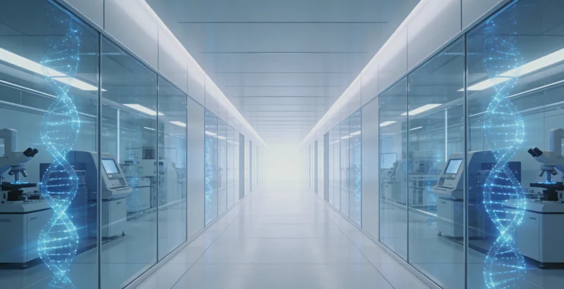 人们在医疗机构等候或接受采样的