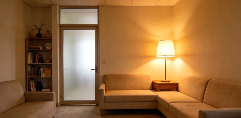 父母与健康婴儿在家中温馨互动的