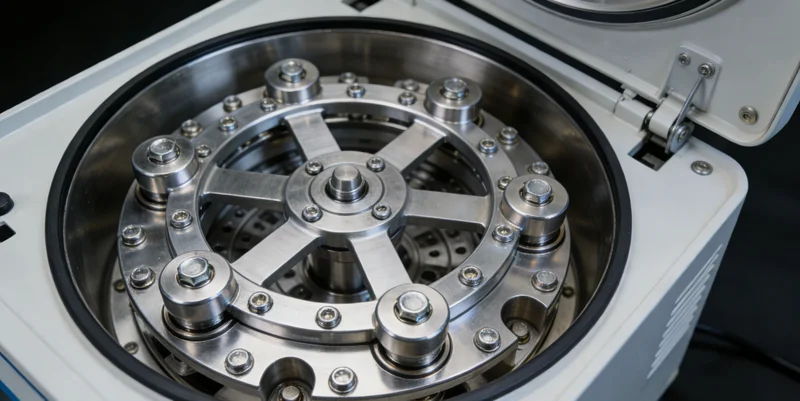 实验室技术人员正在操作精密仪器