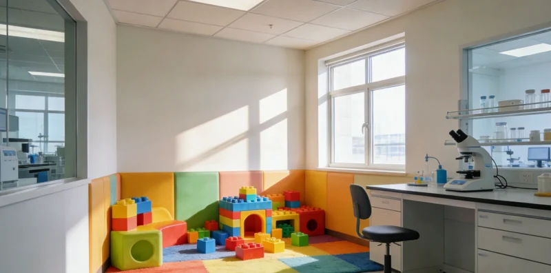 一个幸福的家庭在户外草地上开心