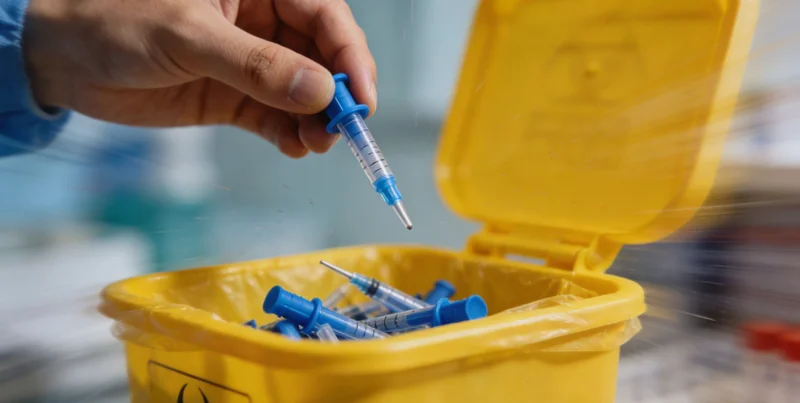 实验室技术人员进行PCR基因扩