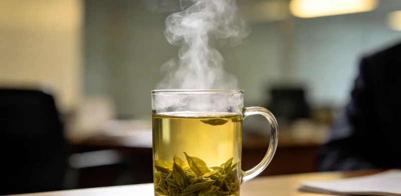 一位女士正在家中通过电话接受专