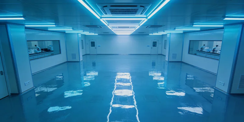 高科技基因测序实验室内部,精密