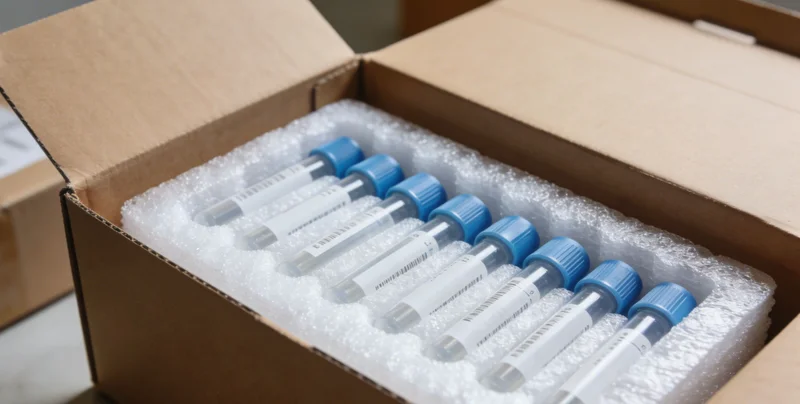 医生正与咨询者沟通CT影像和基