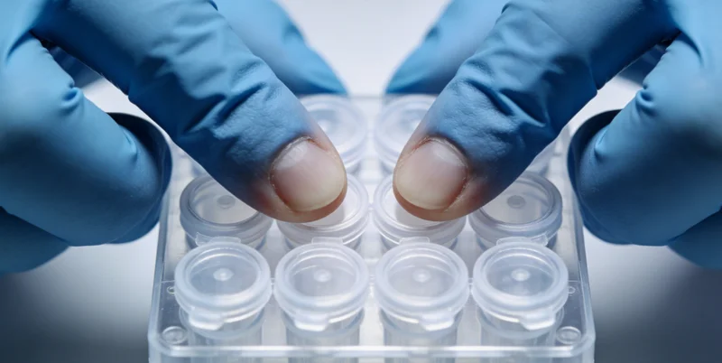 清晰的检测流程对比图,以及医生为患者解读报告的场景