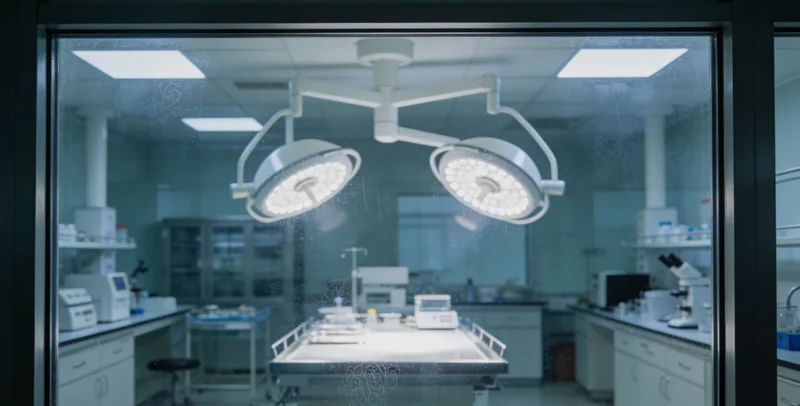 实验室进行基因分析的工作场景