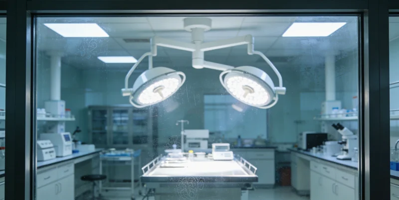 专业人员演示无痛口腔拭子采样