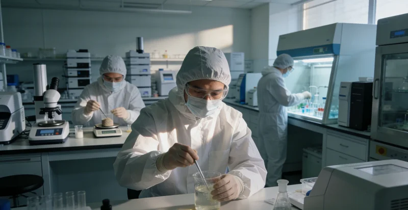 现代化分子诊断实验室进行基因检