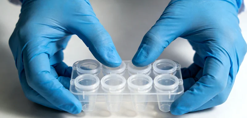 实验室内技术人员正在操作精密仪