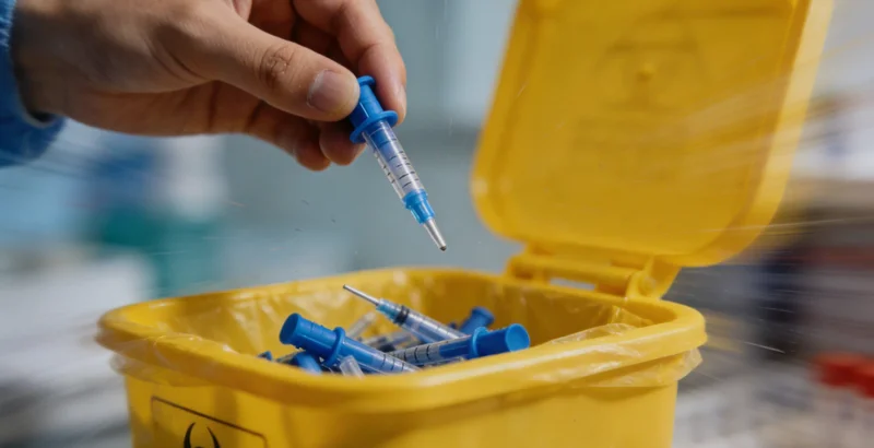 专业基因检测实验室工作场景