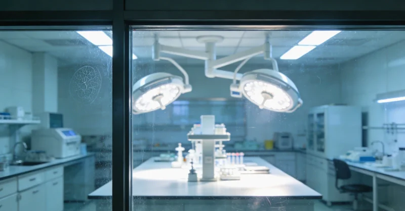 实验室内,技术人员正在生物安全