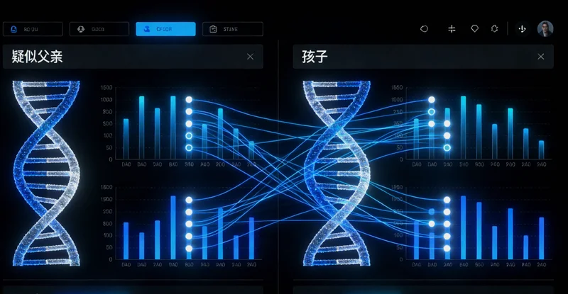 医生与患者沟通病情,探讨检测方