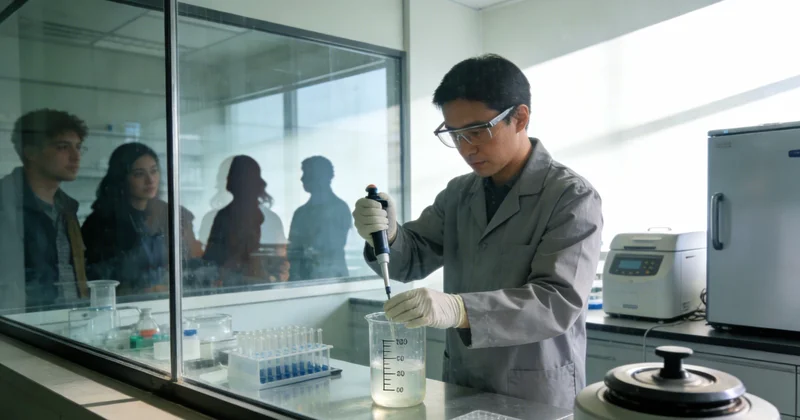 医生为患者解读基因检测报告