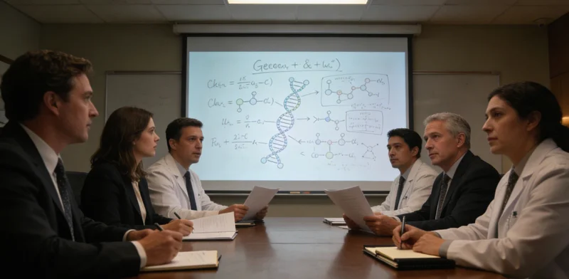 医生与市民在诊室进行健康咨询的