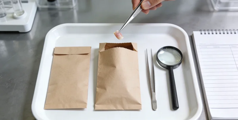 医生与家属沟通,手持基因检测报