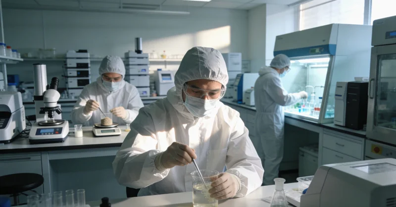 医生向患者讲解基因检测报告内容