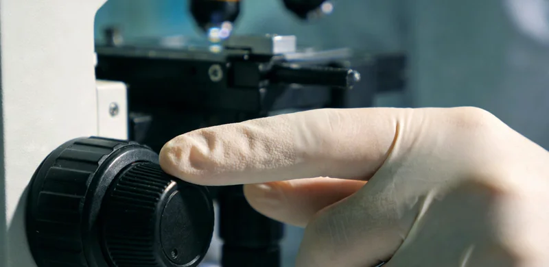 展示高科技基因测序数据和生物信