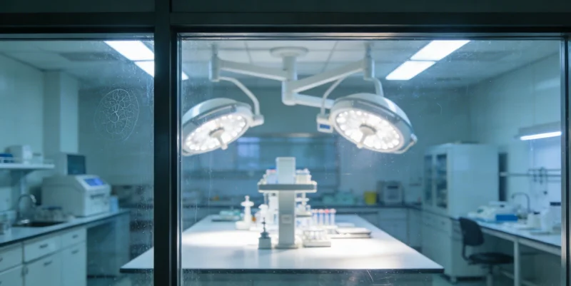 医生正在向家属解释基因检测报告