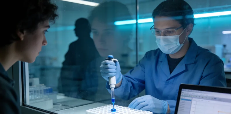 专业基因检测实验室的高通量测序仪