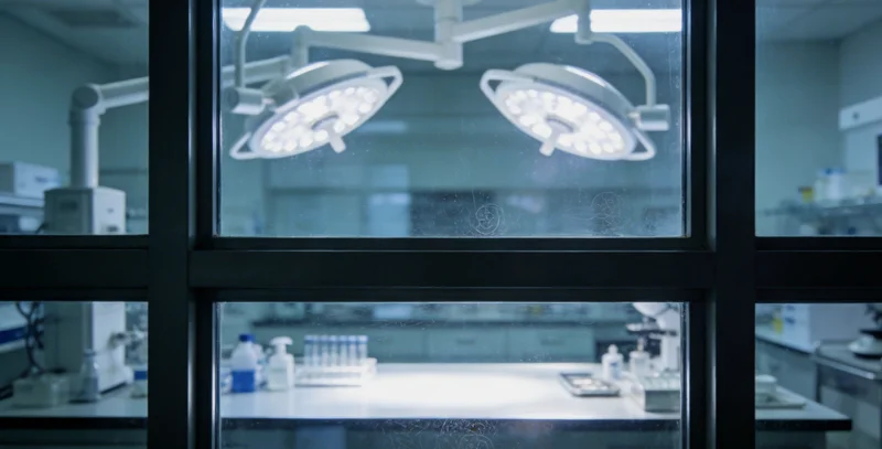 专业人员在实验室进行基因检测分