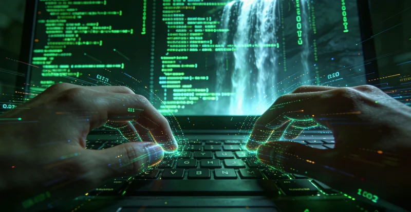 专业基因检测实验室工作场景