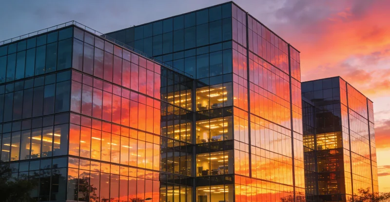 手持健康报告的人站在户外,象征