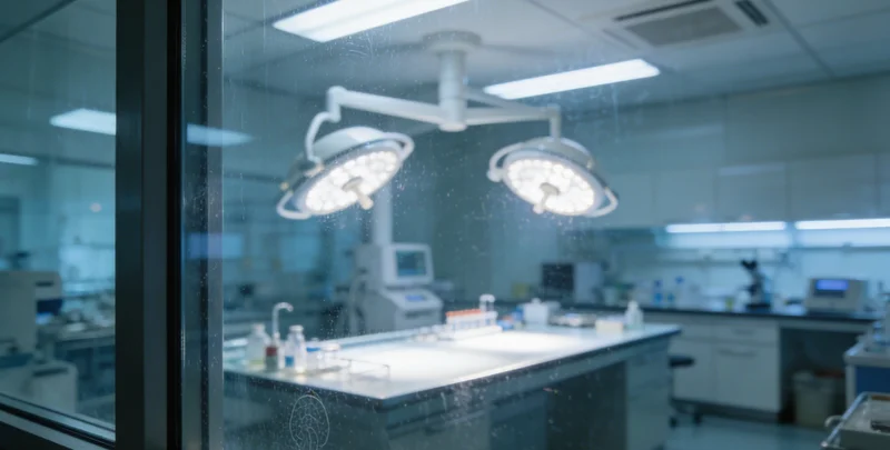 医生在办公室内共同查看和分析基