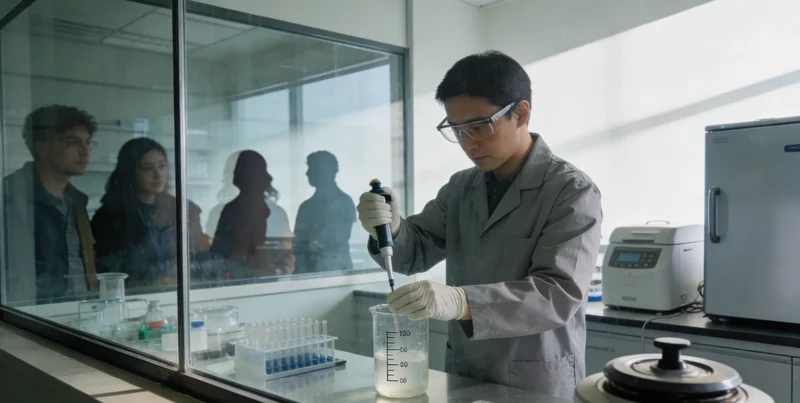 专业基因检测实验室内部环境