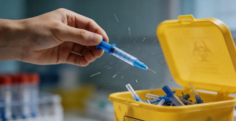 玉林市民在医院咨询健康检测项目