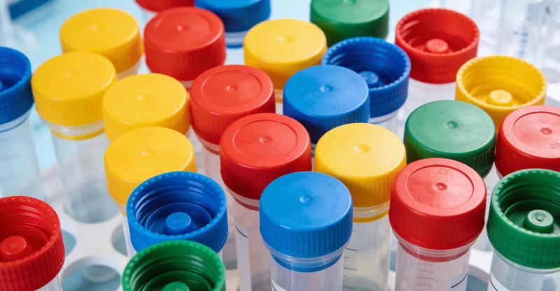 专业基因检测实验室工作场景