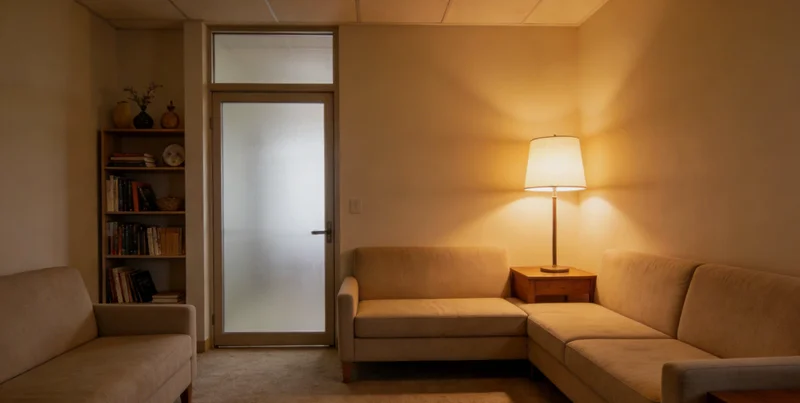 鄂州儿童接受呼吸道检查场景