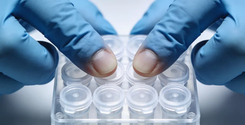 医生正在分析胃肠道间质瘤基因检测报告