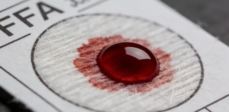 排列整齐的寄生虫基因检测专用粪