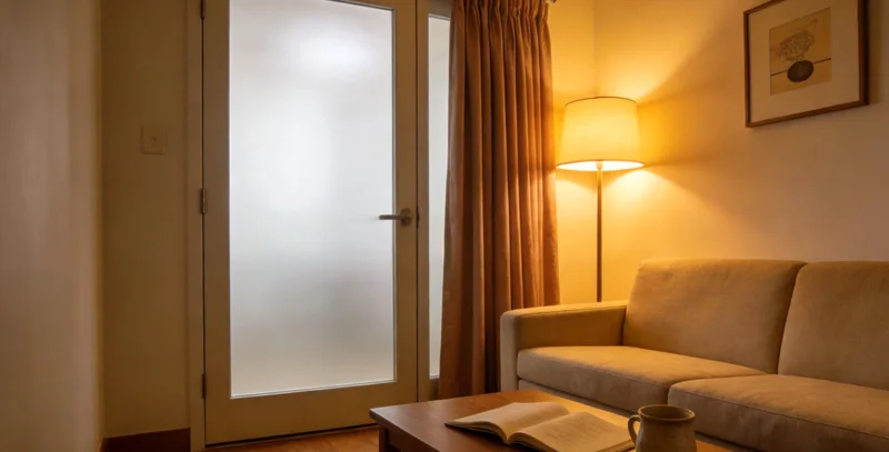 家庭成员坐在一起，平和地讨论健