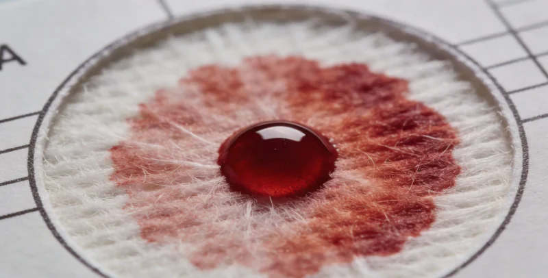 医务人员正在无菌操作下采集肺泡