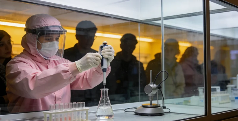 专业人员解读基因检测报告,强调专业咨询服务