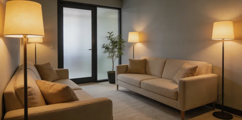 遗传咨询专家在办公室内,详细为