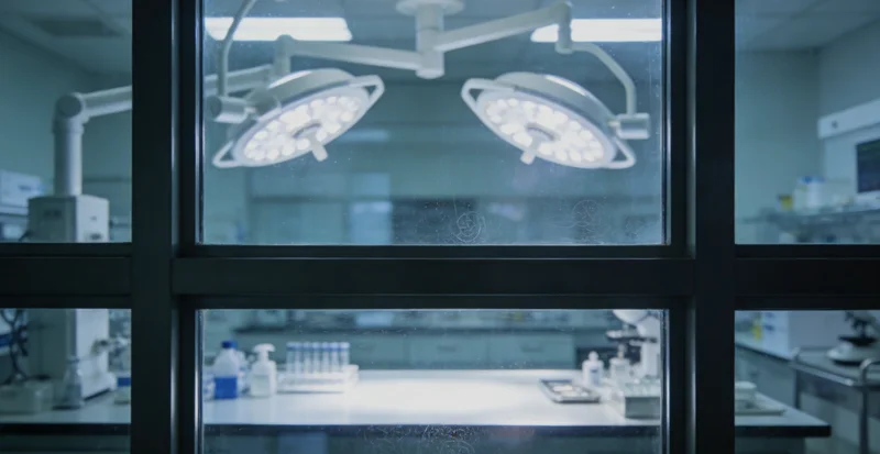 实验室内,技术人员正在使用精密