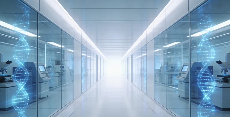 一位医生或顾问正在办公室内，与