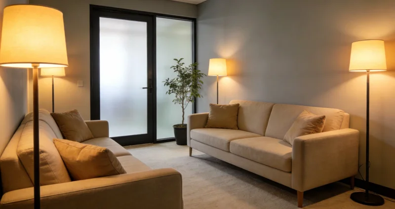 医生正在与患者家属就检测报告内