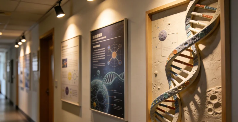 患者家属正在向医生咨询基因检测