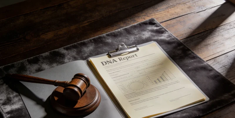 医生正与患者家属沟通mNGS检