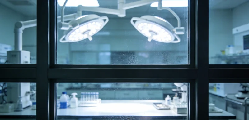 实验室中,科研人员正在操作先进