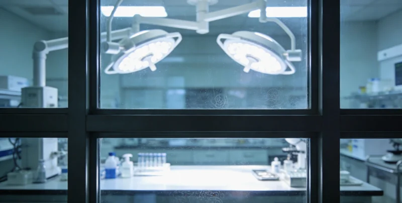 实验室技术人员正在进行病原微生