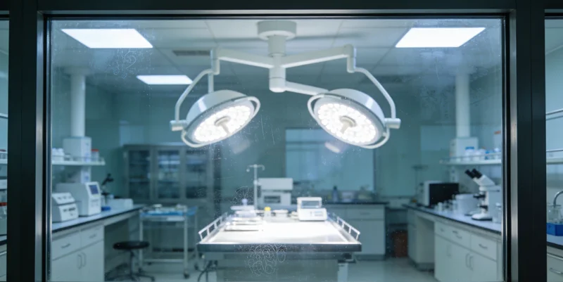 万核基因中山实验室内，技术人员