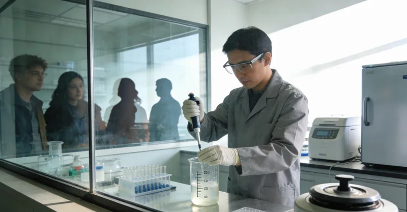 现代化基因检测实验室内部,技术