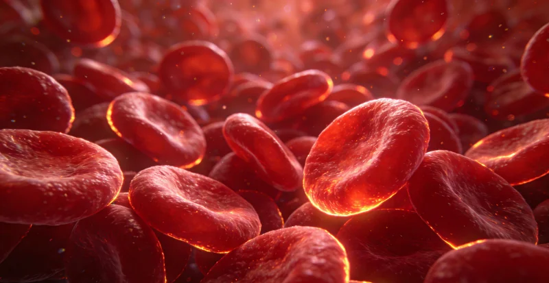 专业基因检测实验室内部，技术人员正在操作高通量测序仪